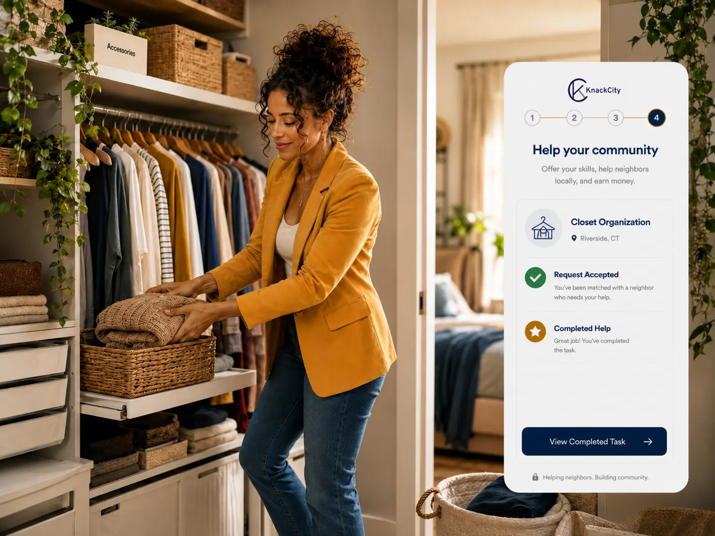 community app for neighbors helping